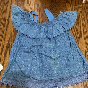 Epic Threads loose shoulder sleeve top